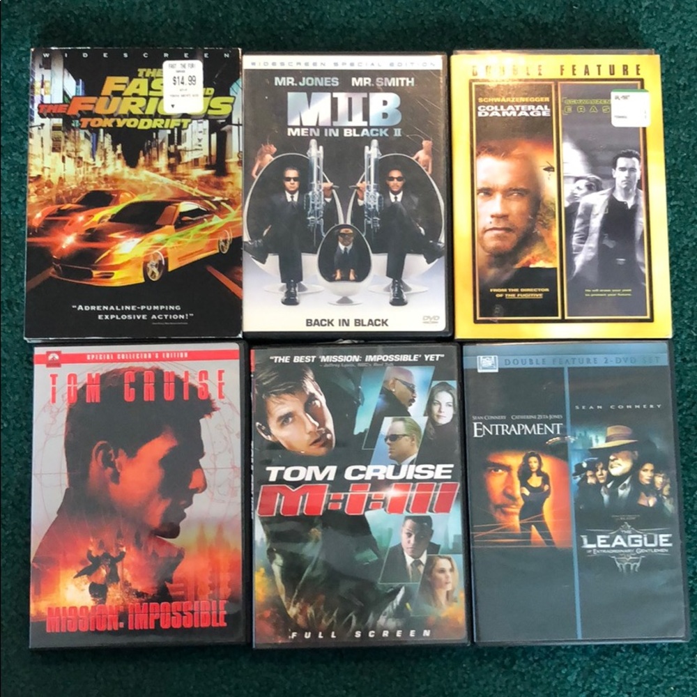 Movies DVDs Action Adventure
